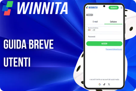 ingresso Winnita Guida breve utenti