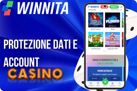 sicurezza Winnita login Protezione dati e account
